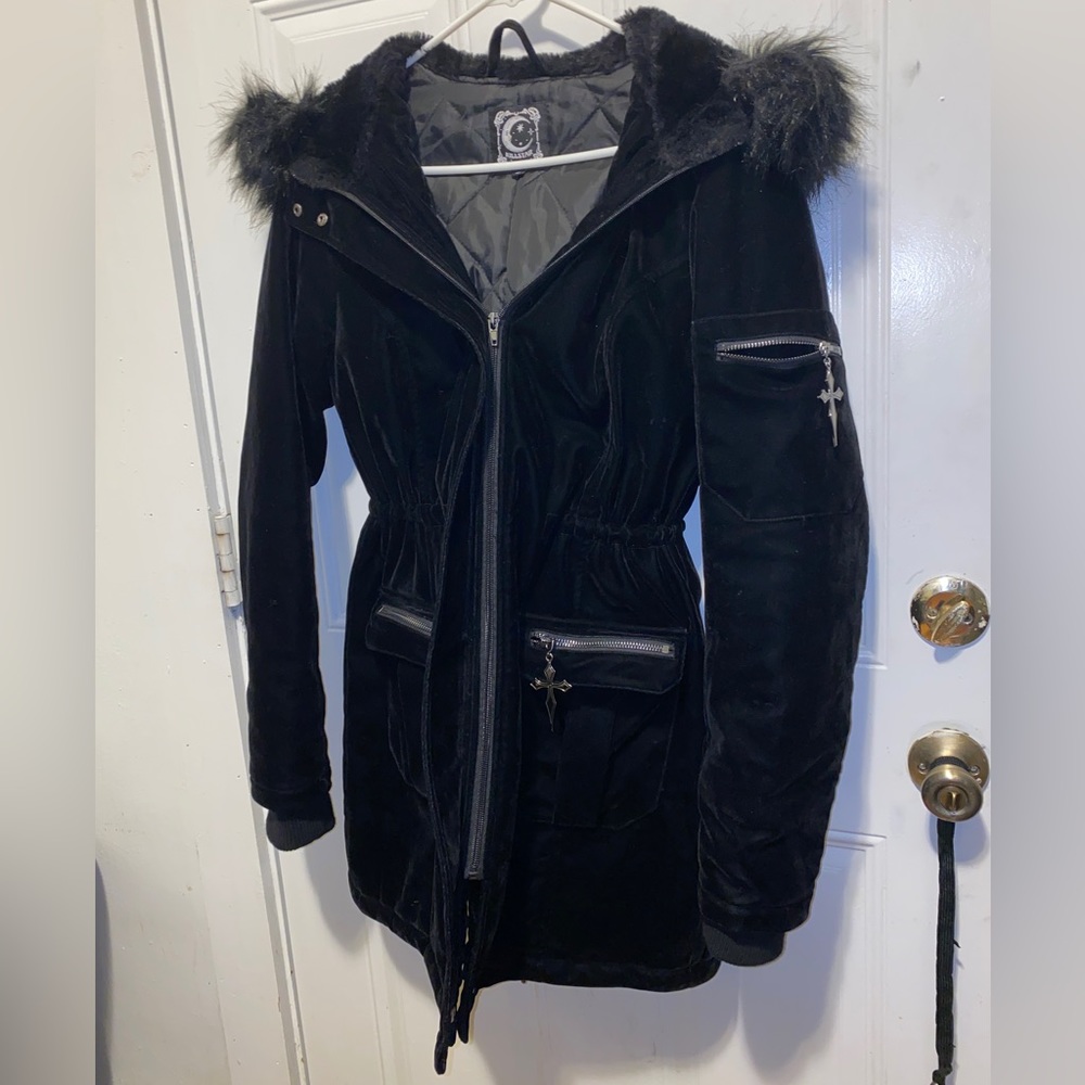 KILLSTAR Stormy Daze Parka Jacket SIZE SMALL